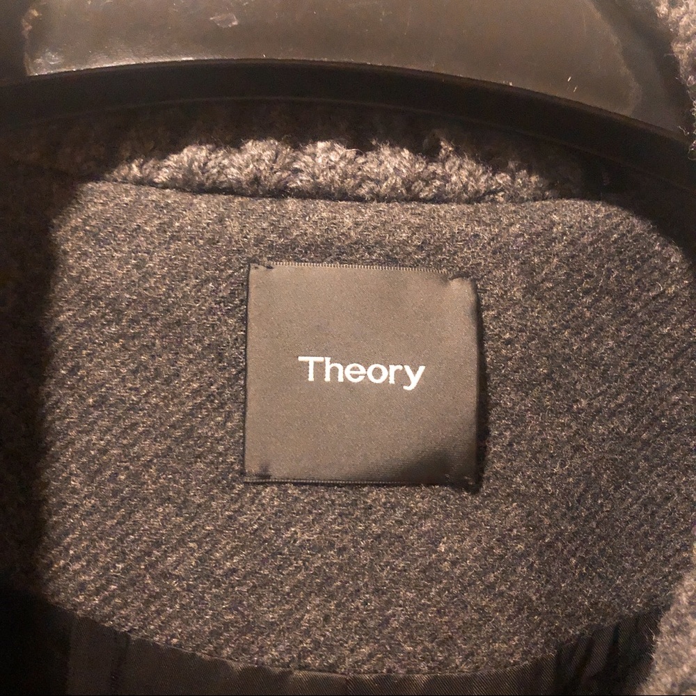 Theory Wool Twill Military Coat - Picture 7 of 8